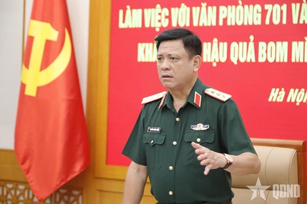 Defense leader requests continued efforts of post-war UXO and toxic chemical remediation